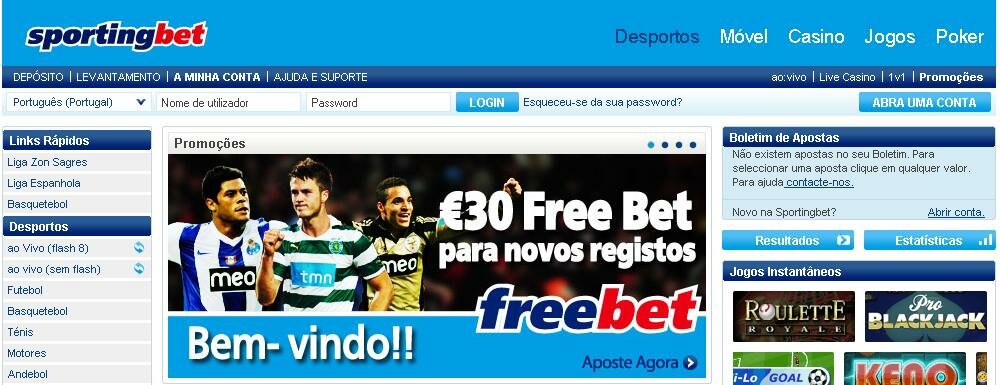 casa de apostas desportivas bónus sportingbet